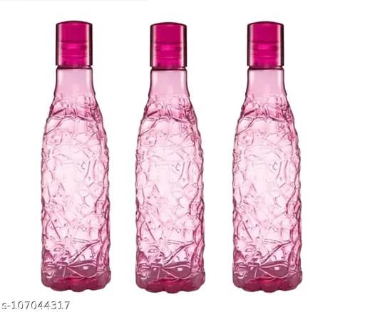 Mosaic Range Plastic Water Bottle Set of 3